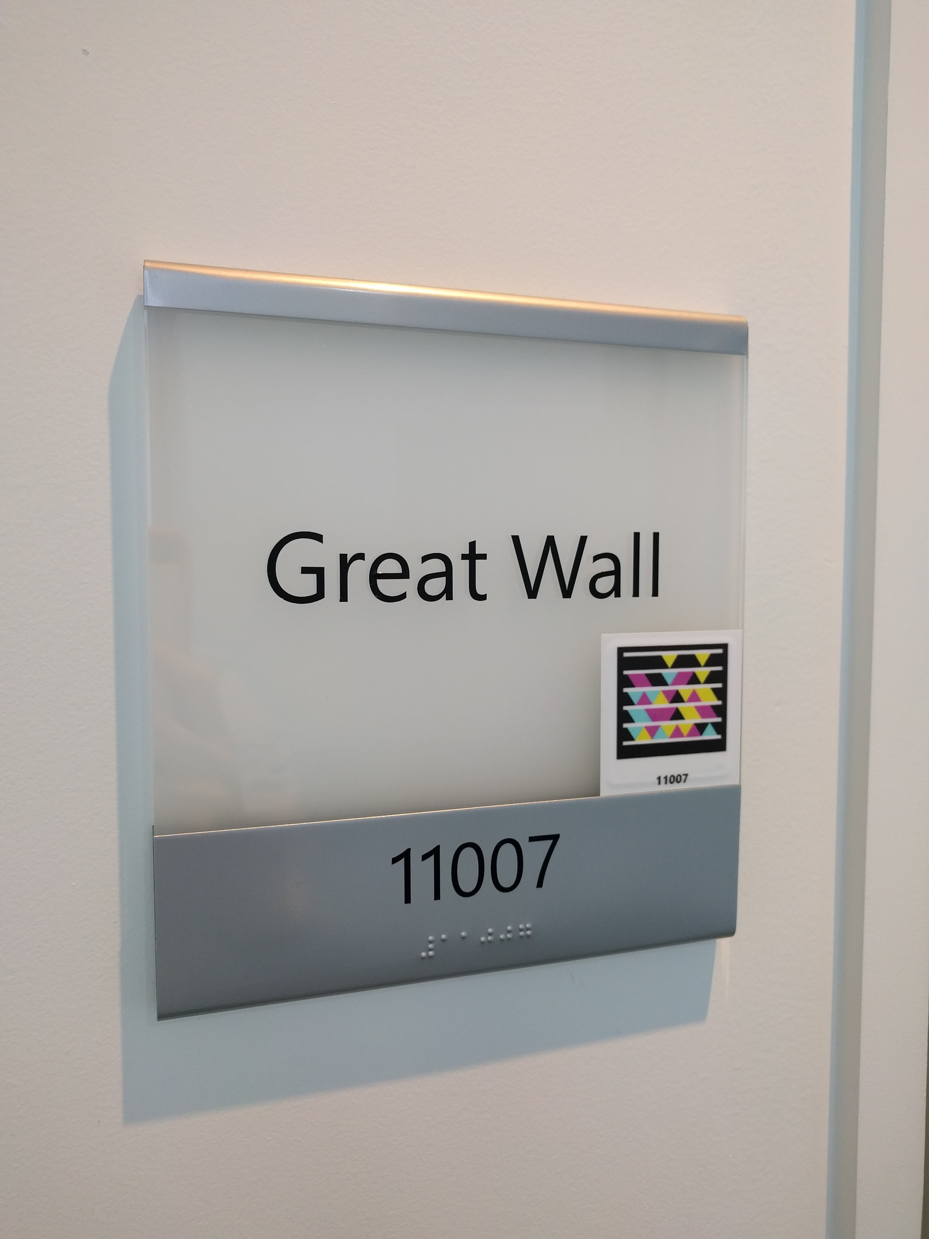 Meeting room names at Level 11