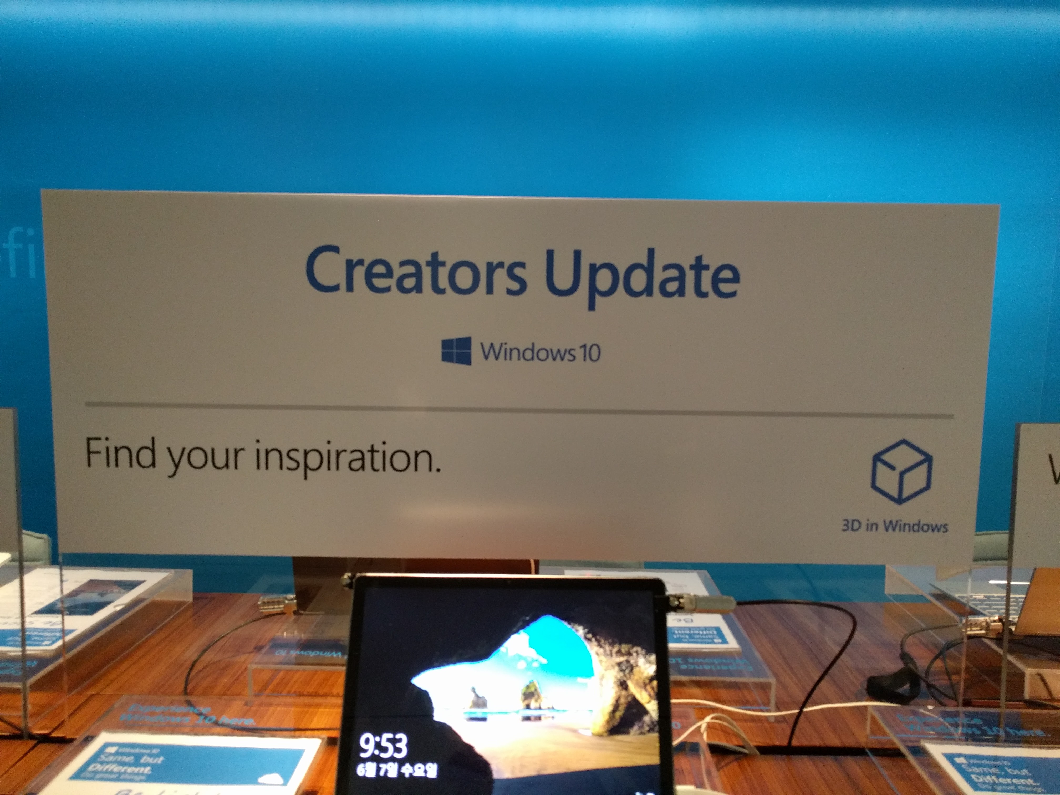 Windows 10 Creators Update Display at Level 11